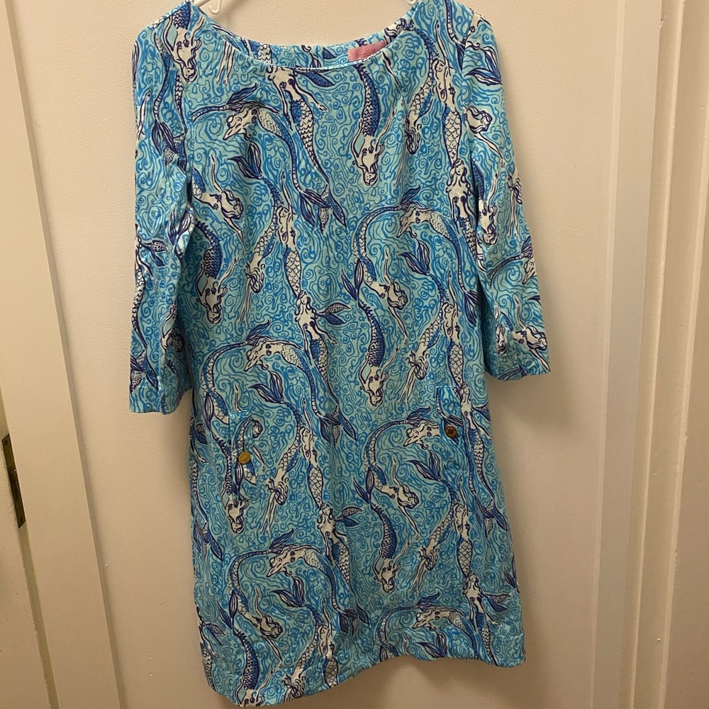 Lilly Pulitzer Charlene Dress in Nice Tail 🧜‍♀️